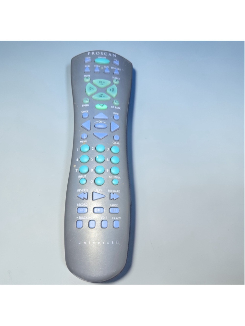 Proscan CRK76VBL1 Universal VCR DVD TV Remote Control